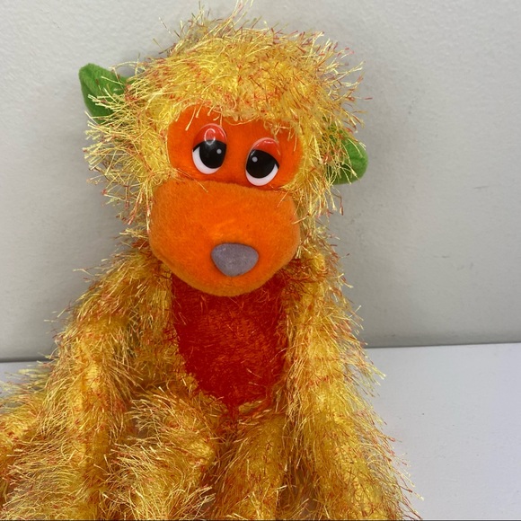 Vintage Aurora Colorful Monkey Plush with Sound - Picture 3 of 6
